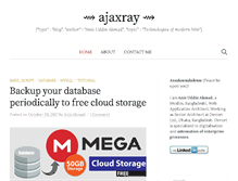 Tablet Screenshot of ajaxray.com